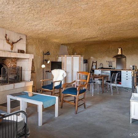 Villa La Cavee Du Coteau, Petit Cocon Troglodytique Vouvray Exterior foto